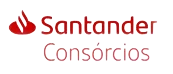 logo Santander Brasil - Consórcios