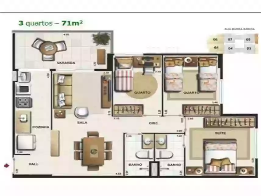 Imagem 16 do Leilão de Apartamento - Freguesia de Jacarepaguá - Rio de Janeiro/RJ
