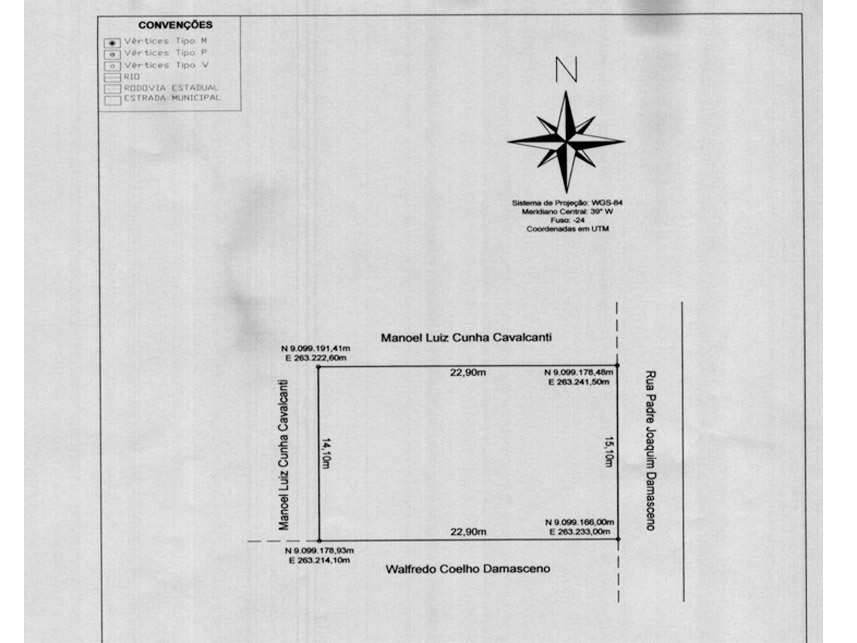 Imagem 4 do Leilão de Terreno - Centro - Paulistana/PI