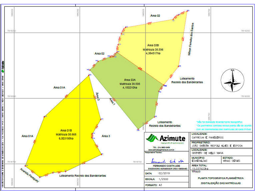 Imagem 7 do Leilão de Áreas Rurais - Área Rural - Esmeraldas/MG