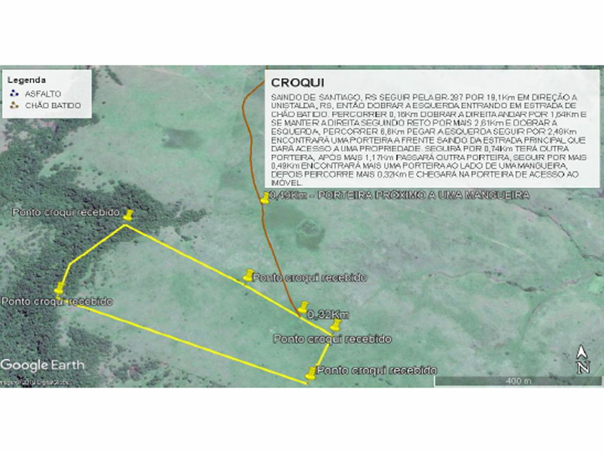 Imagem 4 do Leilão de Área Rural - Área Rural - Santiago/RS