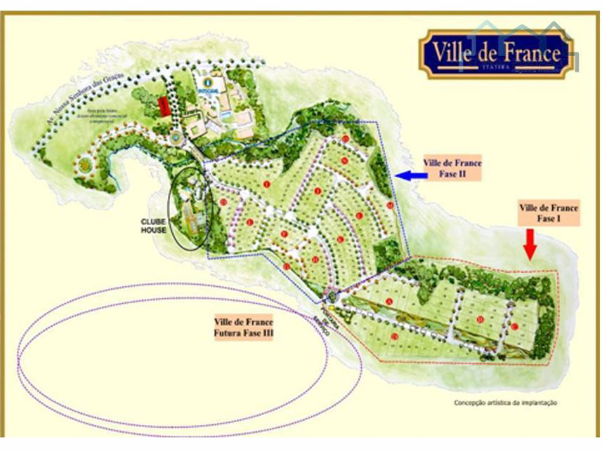 Imagem 12 do Leilão de Terreno - Ville de France Ii - Itatiba/SP