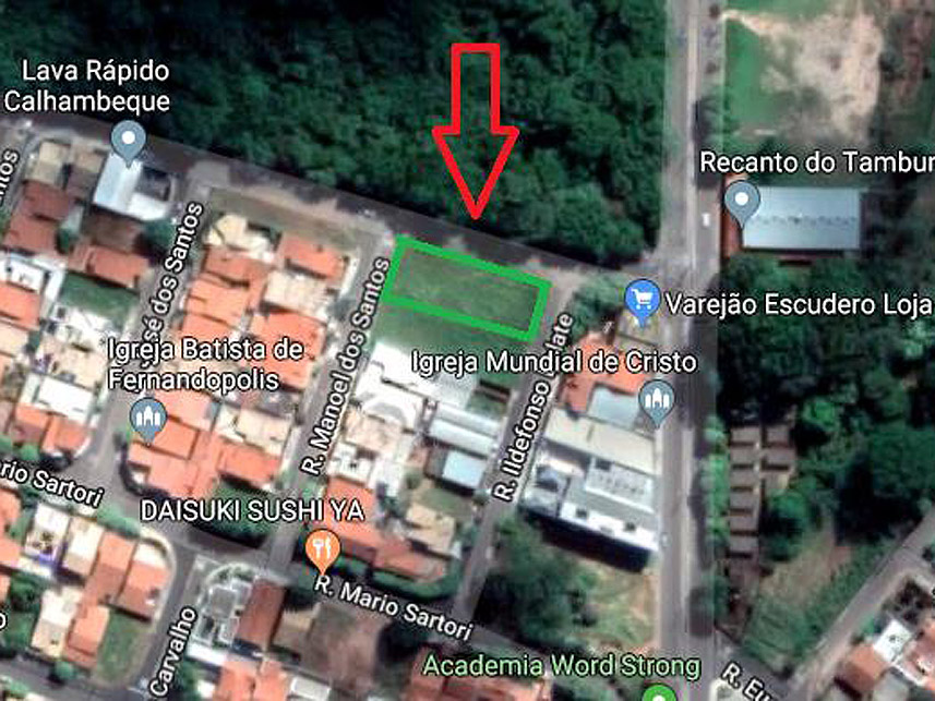 Imagem 2 do Leilão de Terreno - Residencial Santa Filomena - Fernandópolis/SP