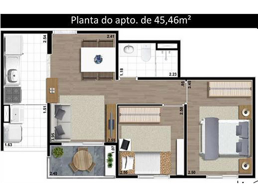 Imagem 2 do Leilão de Apartamento - Jardim Vila Formosa - São Paulo/SP