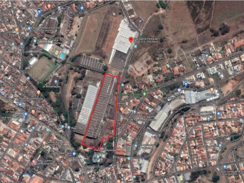 Imagem 2 do Leilão de Galpão Industrial - Pinheiros - Varginha/MG