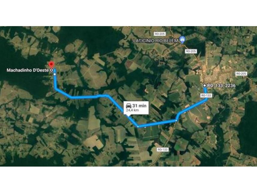 Imagem 1 do Leilão de Área Rural - Zona Rural - Machadinho D Oeste/RO