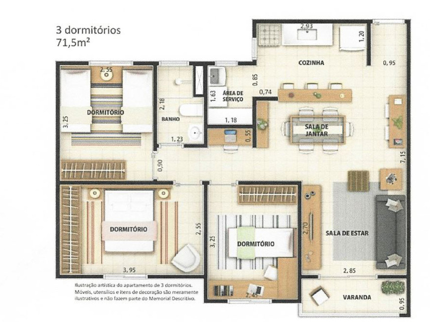 Imagem 4 do Leilão de Apartamento - Núcleo Colonial Barão de Jundiaí - Jundiaí/SP