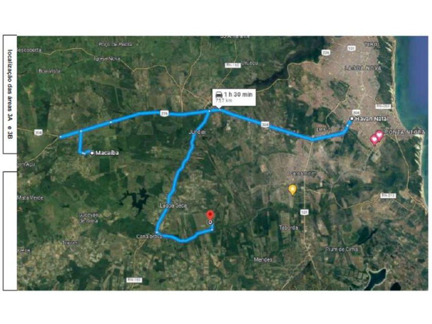 Imagem 1 do Leilão de Área Rural - Curralinho - Macaíba/RN