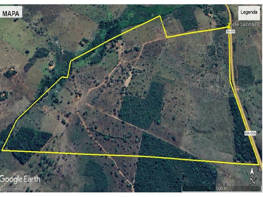Imagem 1 do Leilão de Gleba Rural - Zona Rural - Formosa da Serra Negra/MA