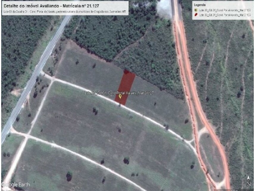 Imagem 3 do Leilão de Terreno - Condomínio Portal do Xaraés - Chapada dos Guimarães/MT