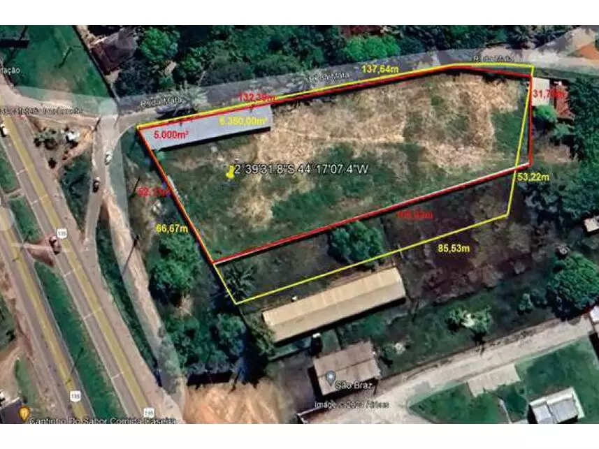Terreno à venda em leilão - leilão extrajudicial - São Luís MA - lance mínimo R$ 1.589.115
