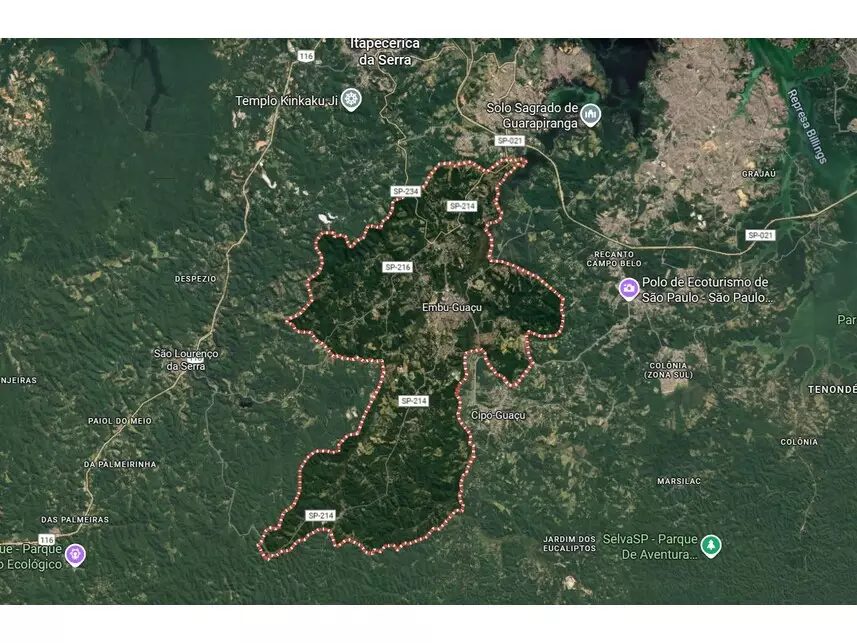 Terreno à venda em leilão - leilão judicial - Embu-Guaçu SP - lance mínimo R$ 106.531