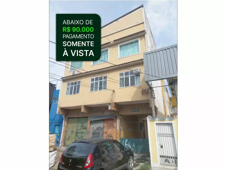 Apartamento à venda em leilão - leilão extrajudicial - Rio de Janeiro RJ - lance mínimo R$ 76.800