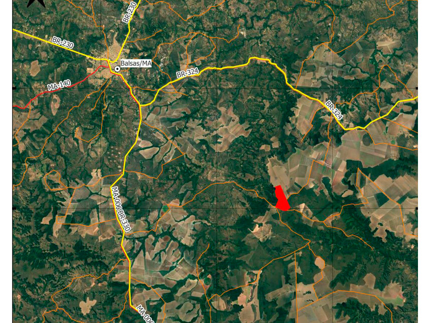 Imagem 2 do Leilão de Área Rural - Data Chupé Zona Rural - Sambaíba/MA