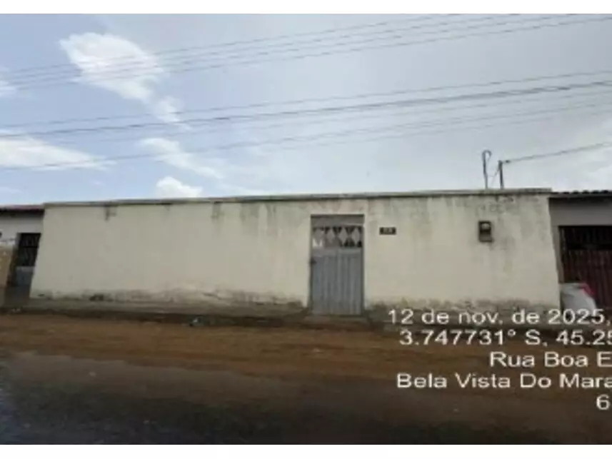 Casa à venda em leilão - leilão extrajudicial - Bela Vista do Maranhão MA - lance mínimo R$ 126.000