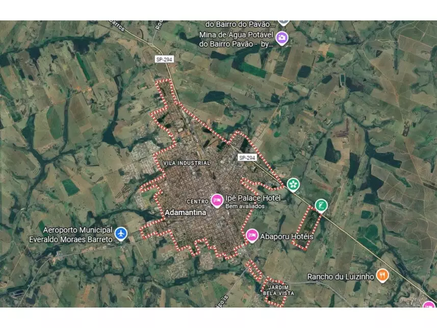 Terreno à venda em leilão - leilão judicial - Adamantina SP - lance mínimo R$ 60.228