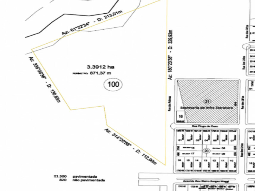 Imagem 3 do Leilão de Chácara - Jardim Planalto - Nova Marilândia/MT