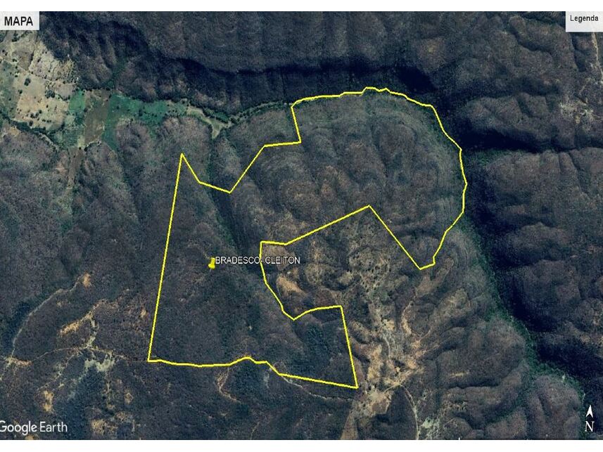 Imagem  do Leilão de Área Rural - Zona Rural - Pedras de Maria da Cruz/MG