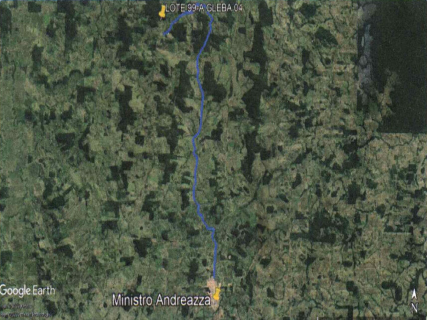 Imagem 2 do Leilão de Área Rural - Zona Rural - Ministro Andreazza/RO