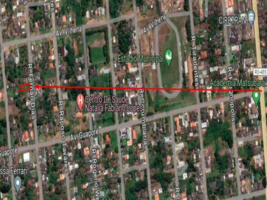 Imagem 4 do Leilão de Terreno - Santa Luzia - Colorado do Oeste/RO