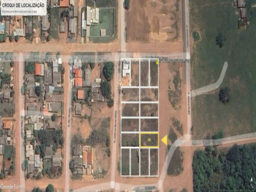 Imagem 1 do Leilão de Terreno - José de Anchieta - Cerejeiras/RO