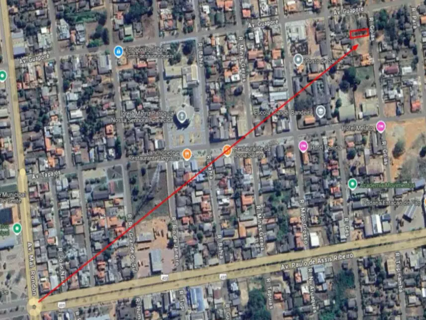 Leilão de Terreno Imóvel em Colorado do Oeste/RO - Lance Inicial R$ 55.205 - Extrajudicial