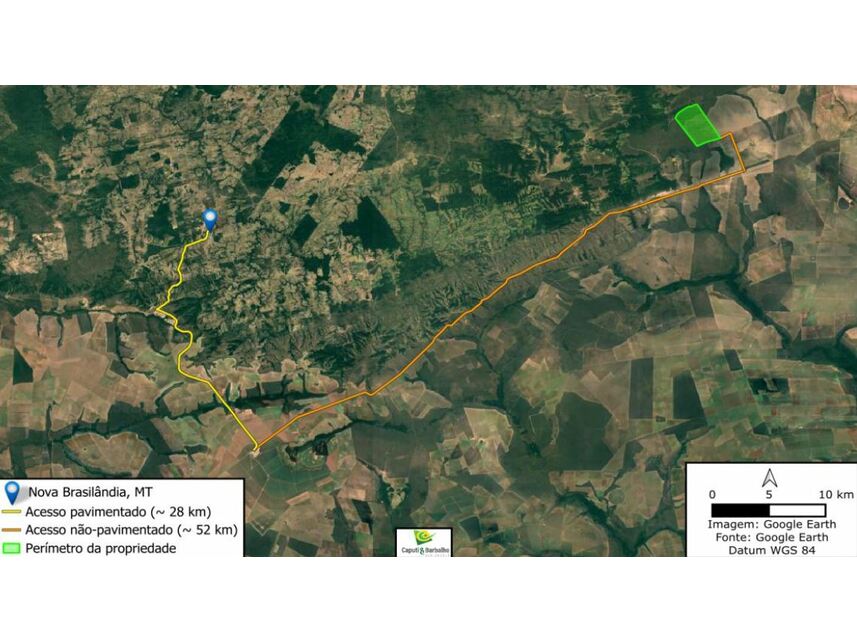 Imagem 2 do Leilão de Área Rural - Zona Rural - Nova Brasilândia/MT