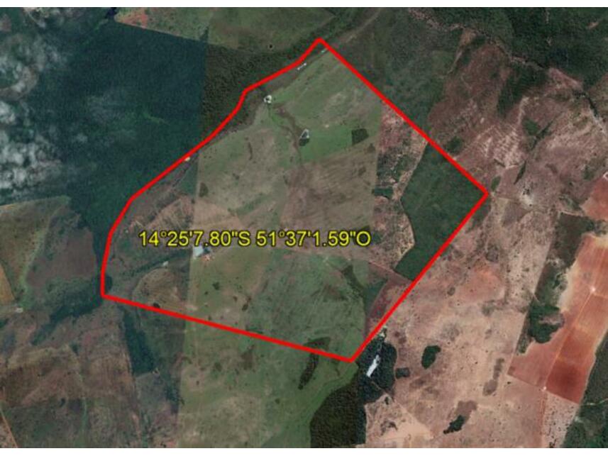 Imagem 1 do Leilão de Área Rural - Zona Rural - Cocalinho/MT