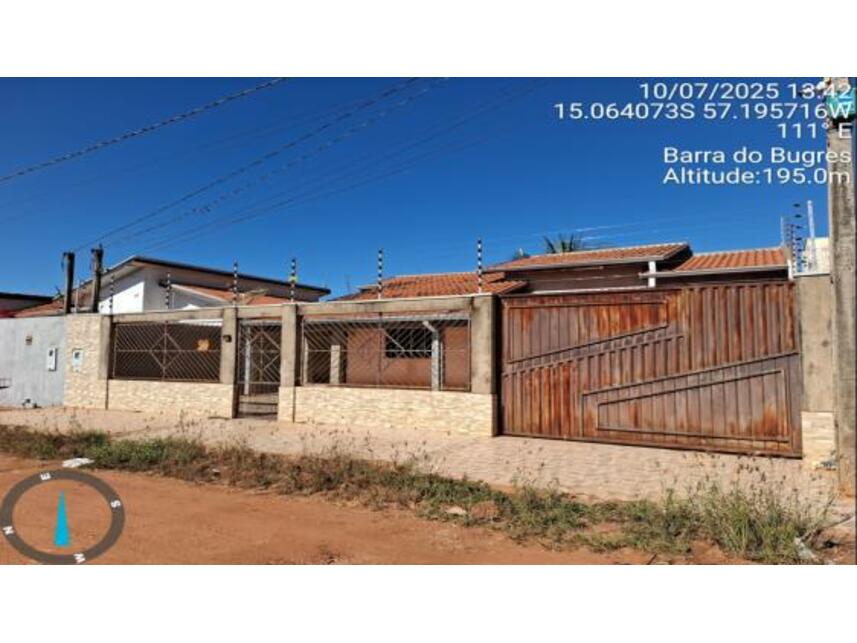 Imagem 2 do Leilão de Casa - Residencial Roosevelth Figueiredo Lira - Barra do Bugres/MT