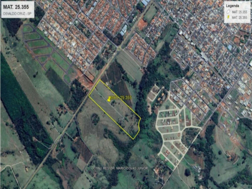 Imagem 2 do Leilão de Terreno - Sagres - Osvaldo Cruz/SP