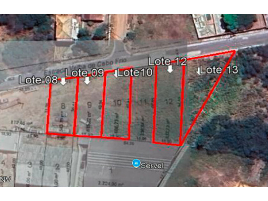 Imagem 1 do Leilão de Terreno - Coqueiral - Araruama/RJ