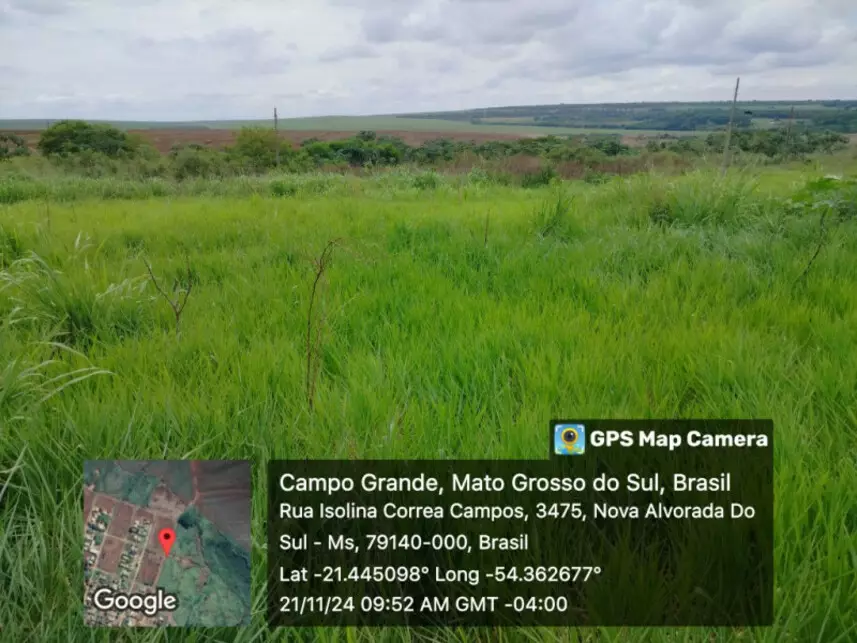 Terreno em nova alvorada do sul