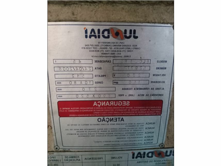 Imagem  do Leilão de Materiais em São Paulo/SP