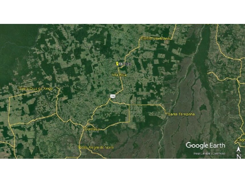 Imagem 2 do Leilão de Área Rural - Projeto Santaninha - Vila Rica/MT