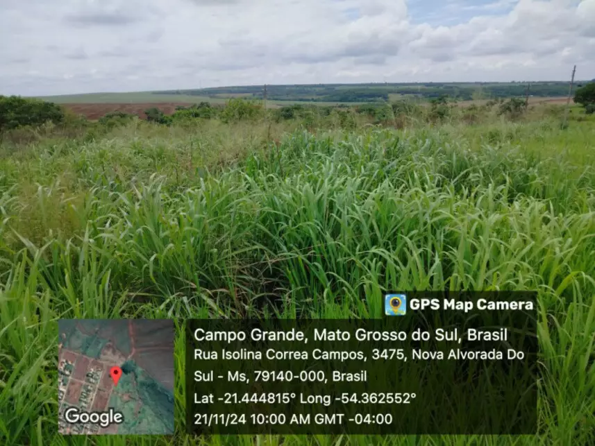 Terreno em nova alvorada do sul