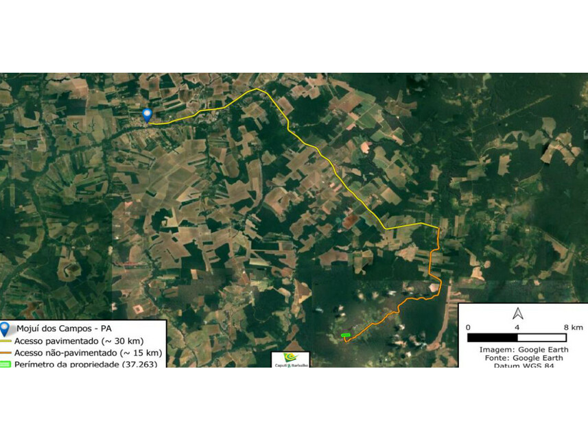 Imagem 1 do Leilão de Terreno - Rural - Mojuí dos Campos/PA