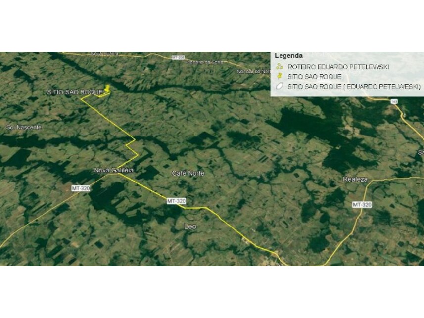Imagem 1 do Leilão de Área Rural - Zona Rural - Colíder/MT