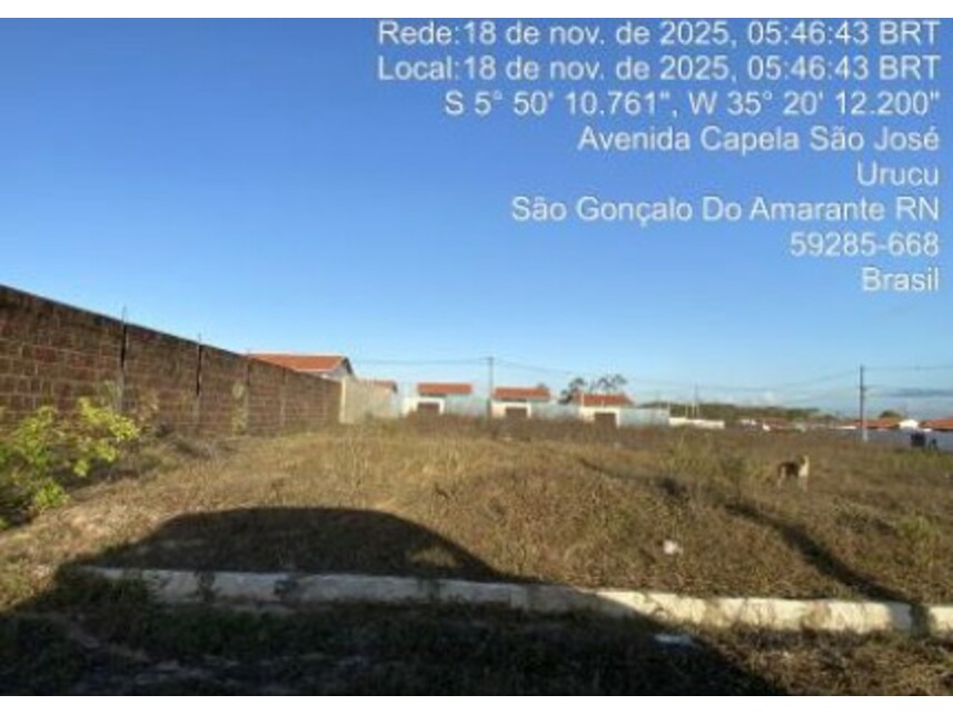 Imagem  do Leilão de Terreno - Loteamento Capela São José - São Gonçalo do Amarante/RN