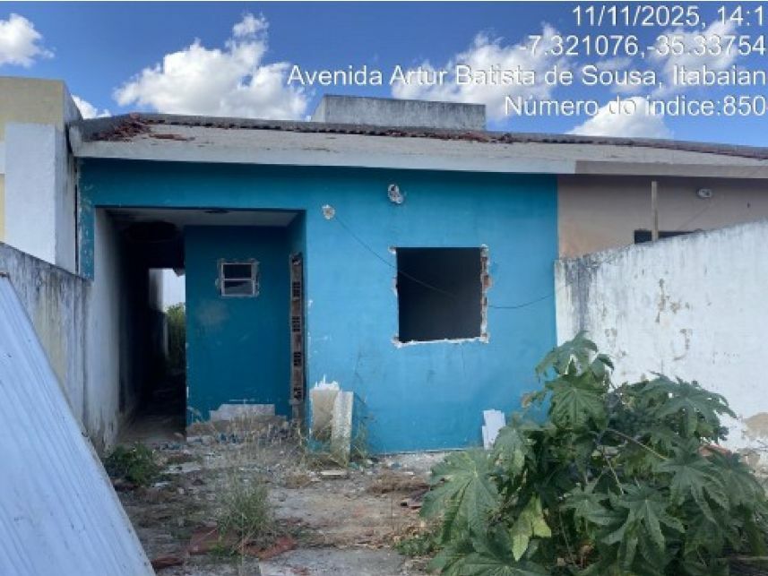 Imagem  do Leilão de Casa - Vista Alegre - Itabaiana/PB