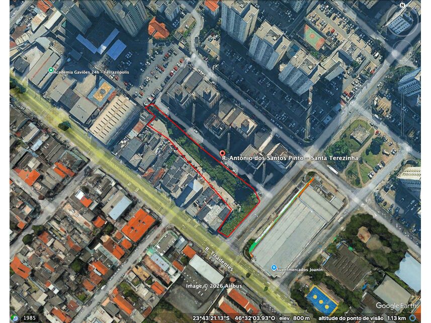 Imagem 1 do Leilão de Terreno - São Bernardo Novo - São Bernardo do Campo/SP