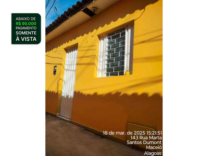 Imagem 1 do Leilão de Casa - Prefeito Antonio L De Souza - Rio Largo/AL