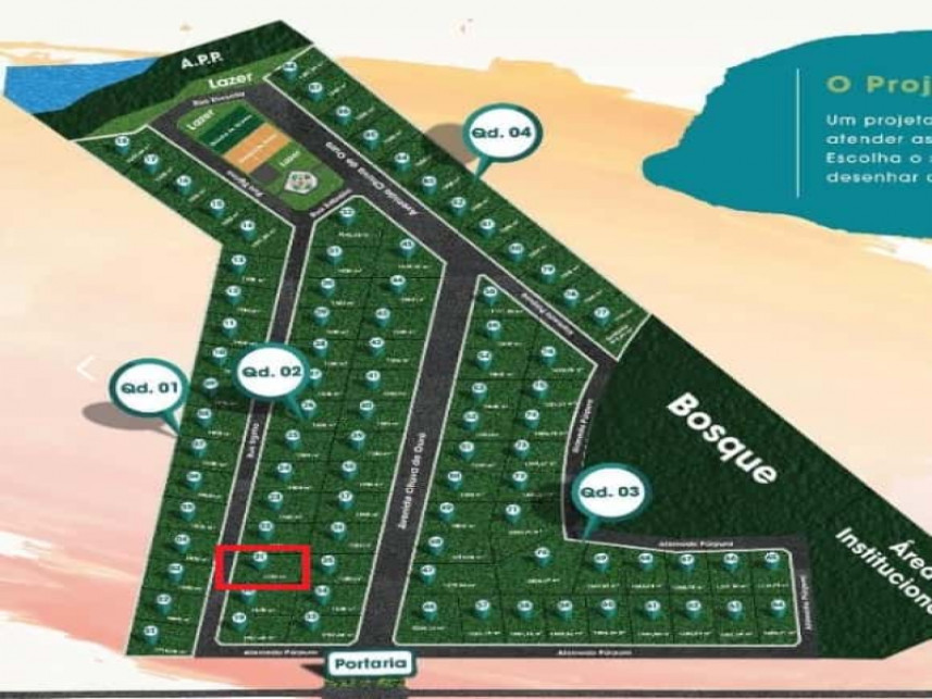 Imagem 1 do Leilão de Terreno - Condomínio das Orquídeas - Petrolina de Goiás/GO