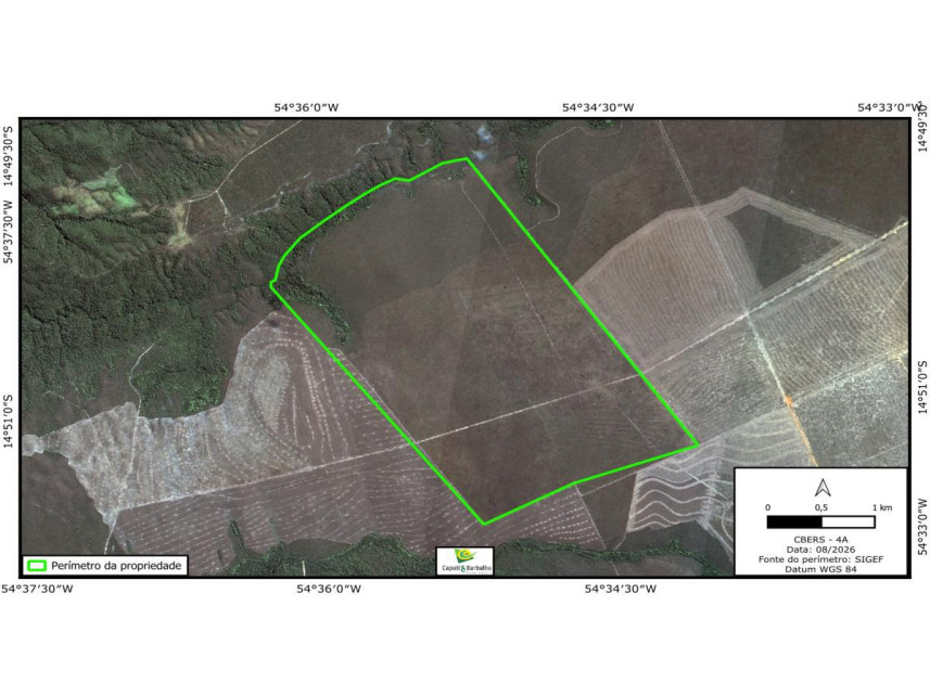 Imagem  do Leilão de Área Rural - Zona Rural - Nova Brasilândia/MT