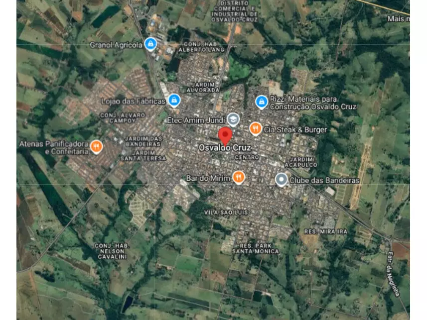 Terreno em leilão em Osvaldo Cruz