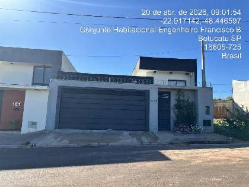 Leilão de Casa - Jardim Estoril I - Botucatu/SP cod: 234402