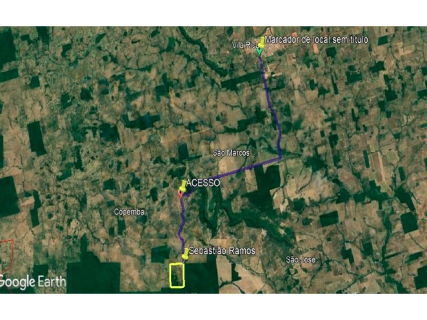 Imagem  do Leilão de Área Rural - Zona Rural - Vila Rica/MT