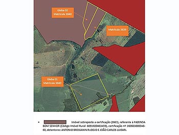 Área Rural em leilão - Fazenda Taquarussu, Glebas A e B - Nova Alvorada do Sul/MS - Banco Sistema | Z13624