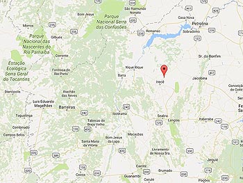 Área Rural em leilão - Denominado Fazenda Santa Rita, s/nº - São Gabriel/BA - Banco Sistema | Z13624