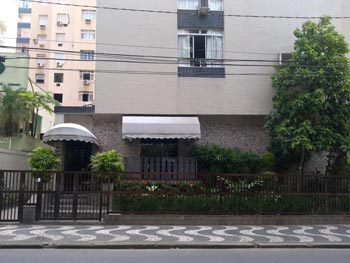 Apartamento em leilão - Avenida Doutor Washington Luiz, 528 - Santos/SP - Banco Santander Brasil S/A | Z18327LOTE023