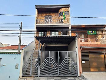 Casa em leilão - Rua Bartolomeu Bueno, 250 e 252 - Sorocaba/SP - Banco Pan S/A | Z24007LOTE005